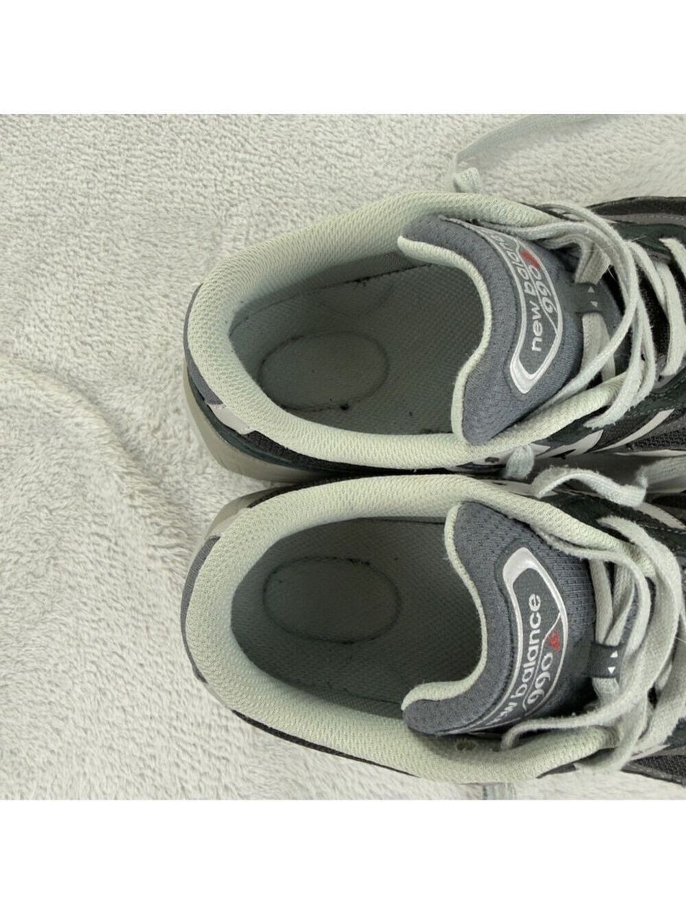New Balance Men's Size 8.5 US/8 UK/42 EU M990BK6 Made in USA 990v6 Black/Grey - Picture 12 of 12